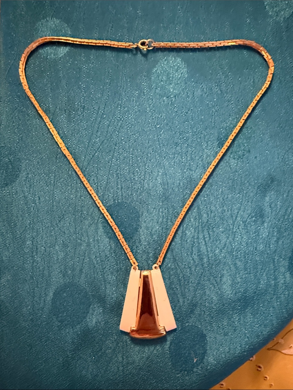 Minimalist vintage Gold Geometric Pendant Necklace for Women